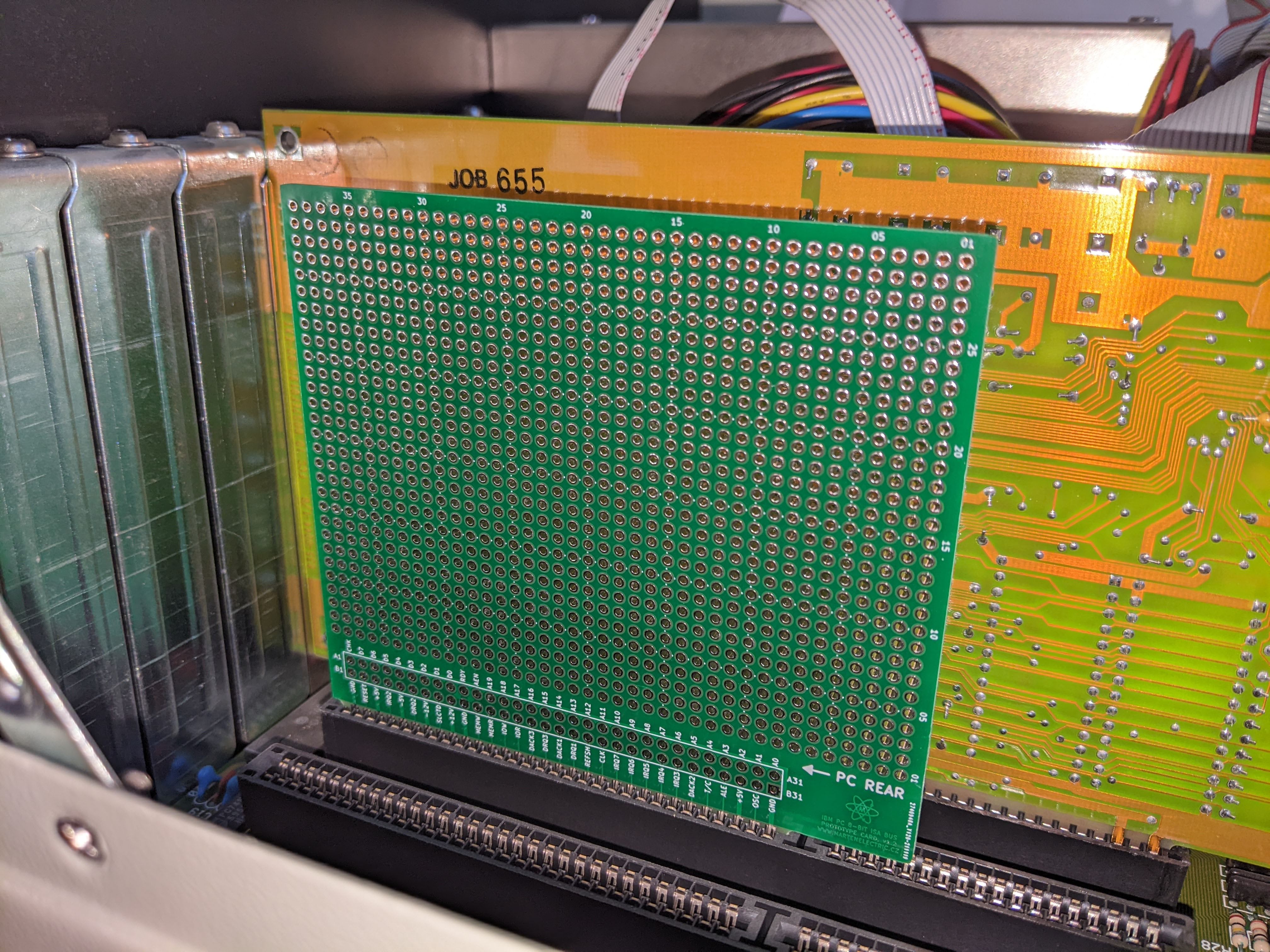 IBM PC XT8-bit ISA Prototype PCB Card mini